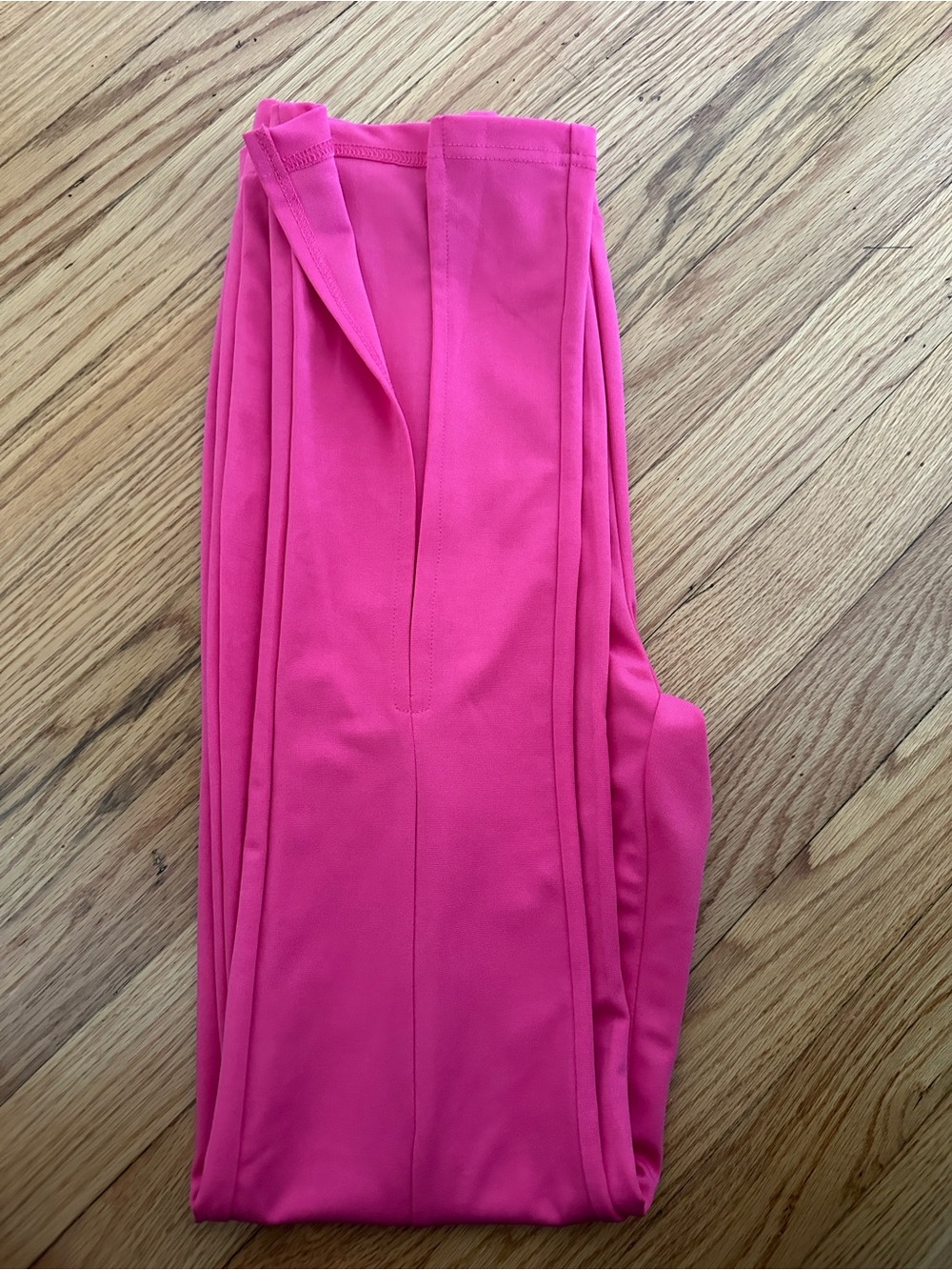 SHEIN Hot Pink Boot Cut Flare Pants - Picture 2 of 3
